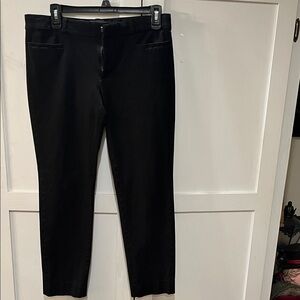 Banana Republic Women's Sleek Black Ankle Jeans